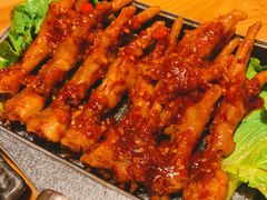 火辣鸡爪-冰川延边料理·炭烤串(原小木屋店)