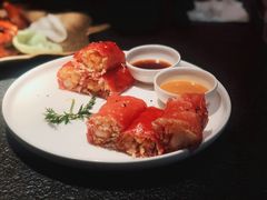 红米脆皮鲜虾肠-蝴蝶里·粤菜·点心(龙湖天街&滨江店)