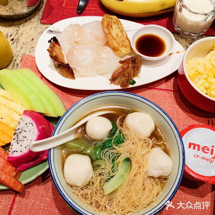 香格里拉的餐从来没让人失望过