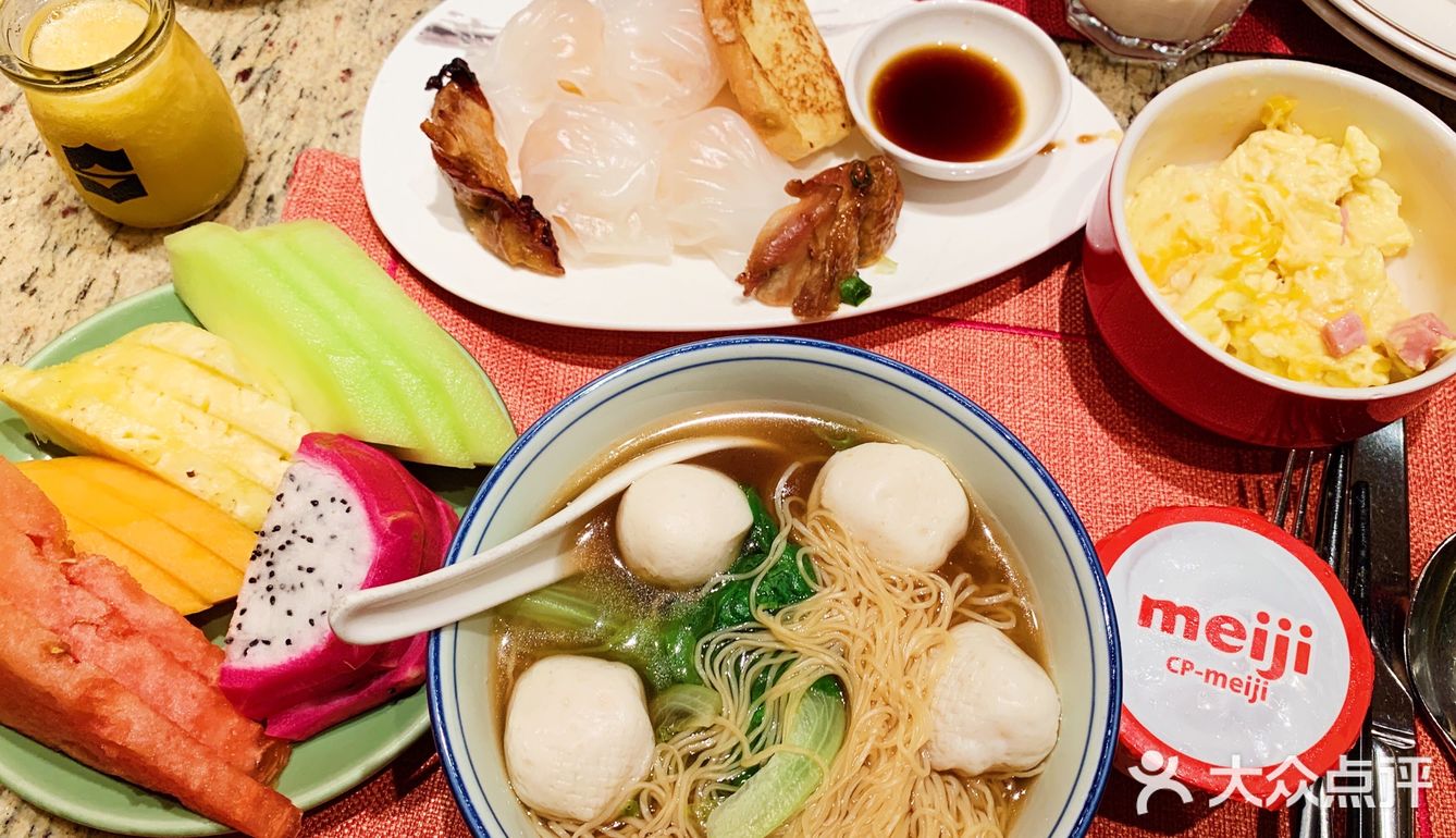 香格里拉的餐从来没让人失望过