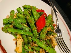 干煸鲜笋四季豆-杭州西子湖四季酒店·金沙厅