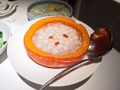 南瓜酒酿小圆子-玫瑰厅上海菜(兴国路店)