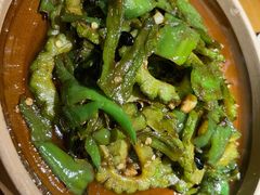 擂辣椒炒苦瓜-吃饭皇帝大(合生汇店)