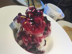 蓝莓山药-吕氏疙瘩汤·海鲜新鲁菜(海州利群店)