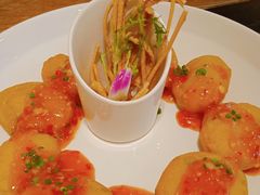 泰汁鱼香茄饼-鸡毛店·川菜(双楠店)