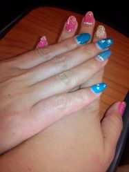 点击看大图 我和好友的美甲-爵色造型