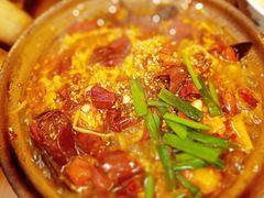 砂锅油泼毛血旺-罗妈砂锅(四川成都奎星楼店)