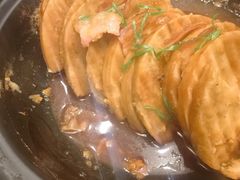 -海派美食·家宴海鲜青岛菜·石锅鲽鱼头(东方城店)