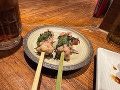 紫苏叶烤鸡脖肉-Fukumimi·美醉堂 居酒屋(金尚店)