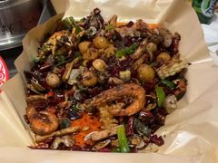 -牟记江湖重庆地标特色菜鱼蛋海鲜羊蝎子(巴南区黑金冠十多年好店)