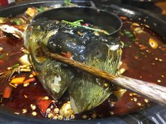 美蛙鱼头红汤锅底-味仙疯美蛙鱼头(清扬路总店)