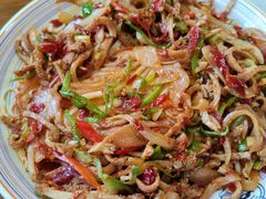 -歹歹的加个面过油肉拌面