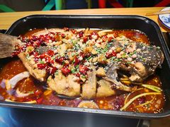 烤盘清江鱼香辣-小小河边鱼(天润城店)