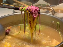 手工三色面-牛人日志·鲜牛肉骨汤火锅(万科里瑧店)