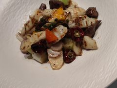 椒麻山药炒牛肉粒-夜上海(上元大街店)