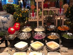 自助取餐区-OPEN開全日自助餐厅·牛肉火锅·海鲜(佛山希尔顿酒店)