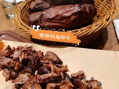 坑烤地瓜-民窑私烤土窑坑烤大公鸡