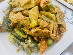 黄瓜拌老油条-天地家常菜