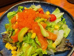 什锦牛油果三文鱼沙拉-気楽亭和食料理(气乐亭大世界本店)