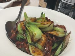 菜梗炒猪肝-菲乐餐厅(三十年经营·湖滨路店)