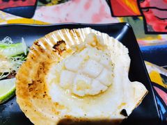 碳烤深海大元贝/只-1218 GRILL 主厨