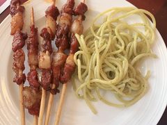 羊肉串-东莞塘厦三正半山温泉酒店·沙利文西餐厅