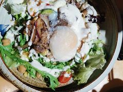 温泉玉子凯撒沙拉-伊秀·手握寿司·料理(裕华万达广场店)