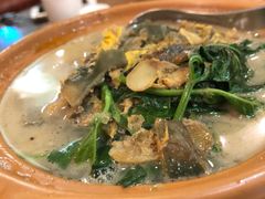 皮蛋地瓜叶-砖窑古早味怀旧餐厅