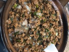 招牌鹅乸煲仔饭-阳江河堤老牌曾记美食