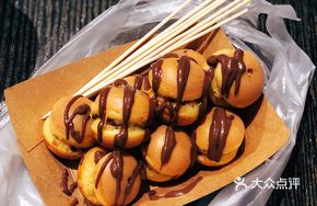 巧克力爆浆鸡蛋仔