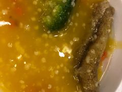 浓汤小米捞海参-芭菲盛宴·环球美食(袁家岗店)