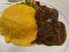 黑椒牛扒蛋包饭-锦园春香港茶餐厅(西海湾旗舰店)