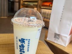 杏仁豆腐桂花茶-长春堂顺时而饮(前门店)