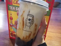 手炒黑糖脏脏茶-LELECHA乐乐茶(上海五角场万达广场店)