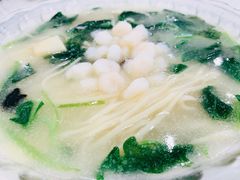 虾仁煨面-怡园饭店-餐厅(四望亭店)