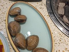 -泰白海鲜烧烤 丹东黄蚬子
