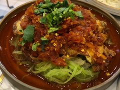 凉拌荷包蛋-浩海火烧云傣家菜(京广店)
