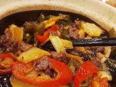 姜汁啫啫牛肉煲-粤·向群饭店(龙津东路总店)