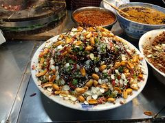 -清真马乐贝腊牛肉蛋黄菜夹馍(马蓉洒金桥店)