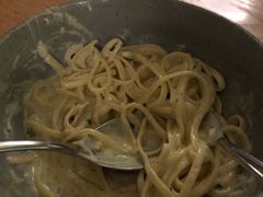 培根蛋酱意大利细面配低温蛋-EN SPACE恩空间