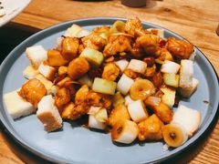 宫保鸡丁-如意部落·海鲜烧烤创意菜(金梦海湾店)