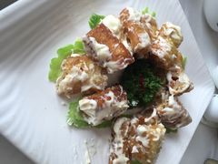 沙拉菠萝油条虾-巴陵全鱼席(湖南老字号汴河街店 )