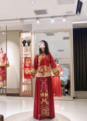 -藤薰定制中式嫁衣礼服旗袍店