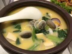 青蛤豆腐汤-大铁勺新津菜(东丽阳光新业广场店)