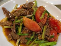 沙茶酱炒牛肉-盛中钰广味小馆
