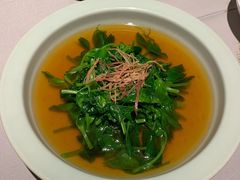 清炒鸡毛菜-屋里厢上海菜馆