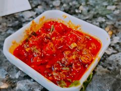 秘制辣椒-一席地·本地鸡窝·杭帮鸡火锅(萧山银隆百货店)