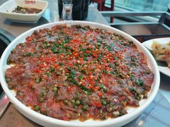 藤椒嫩牛肉-为什么牛潮汕牛肉火锅(中信广场店)