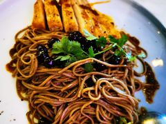 椒麻低温猪颈排荞麦面-The Rug Cafe(王府中环店)
