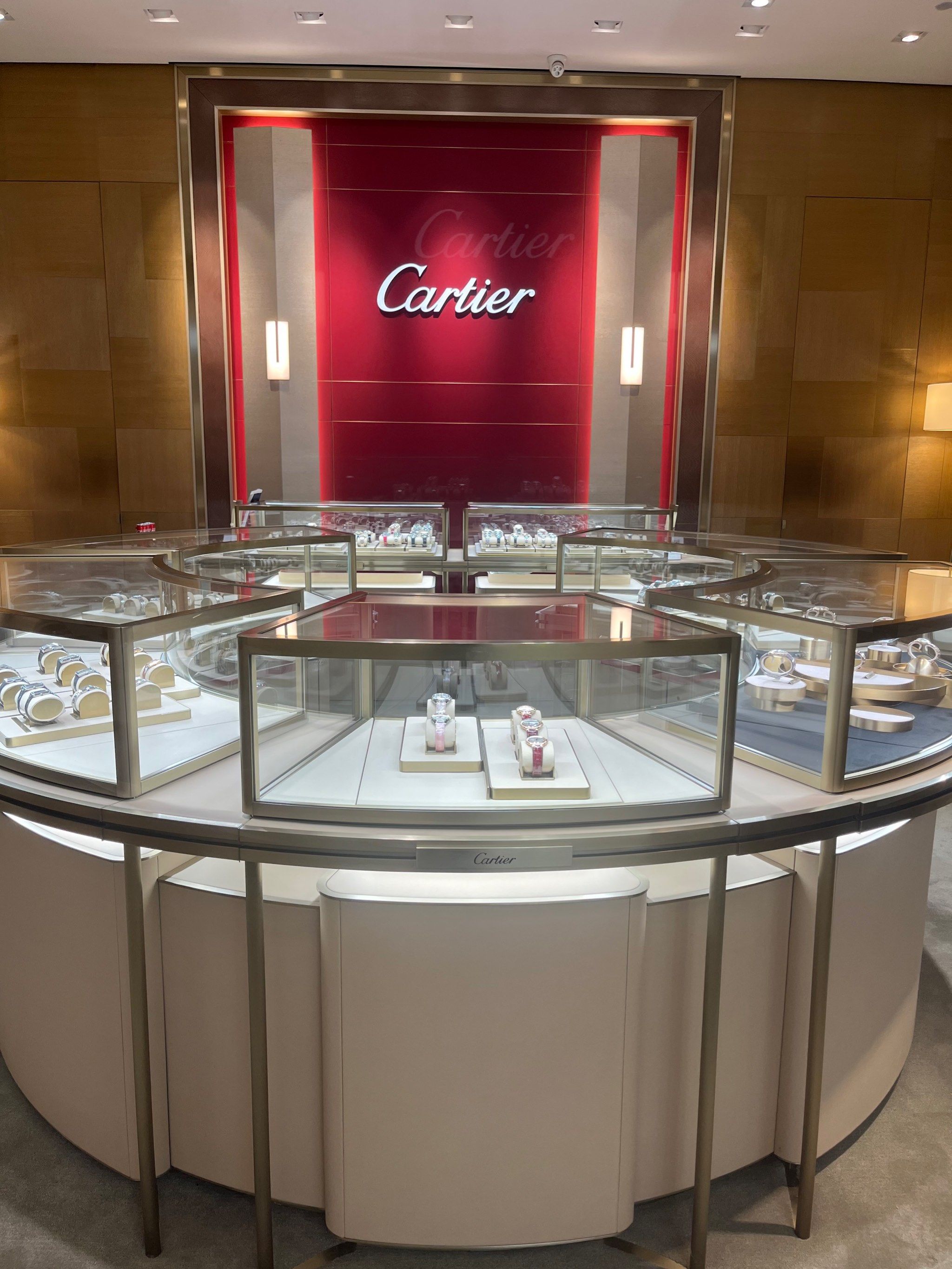 卡地亚店内实拍